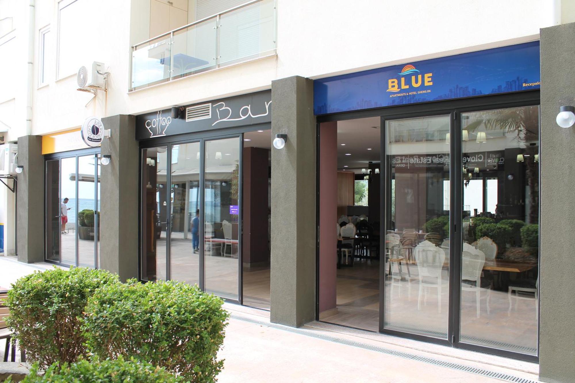 Blue Apartments & Hotel Shëngjin Exterior foto